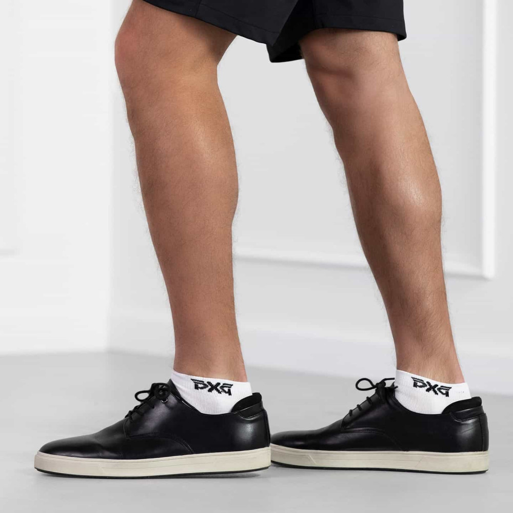 Men's Jacquard Ankle Socks white P22-O2000_2