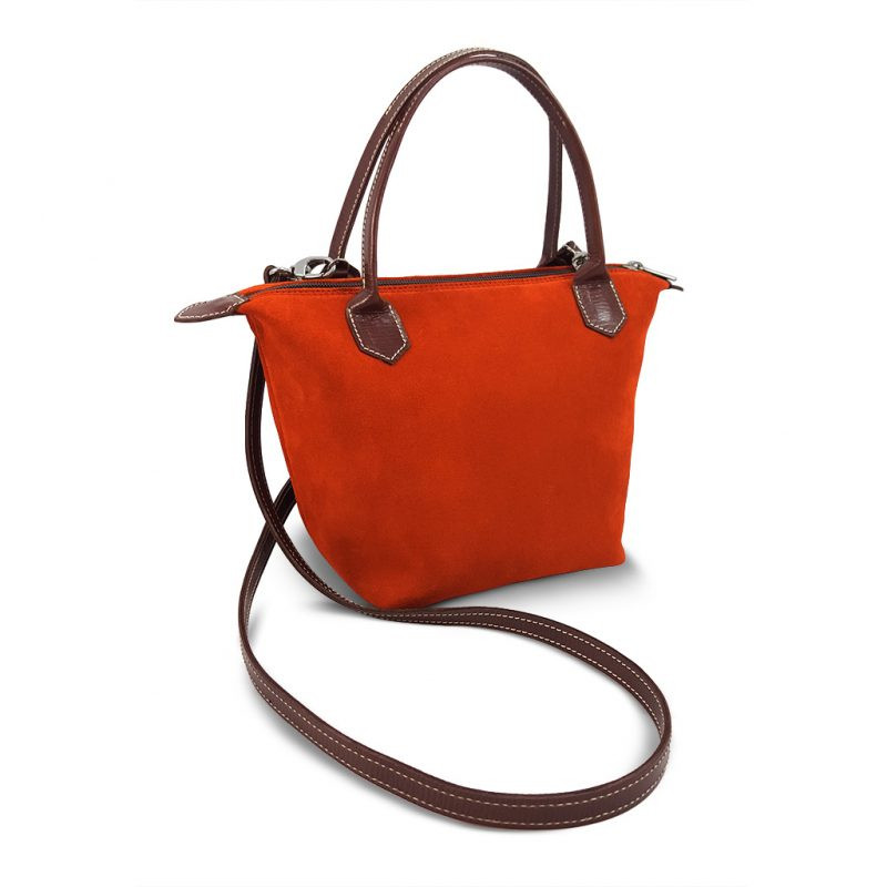 Lorena Suede Hand Bag With Strap L1-UO2102_21