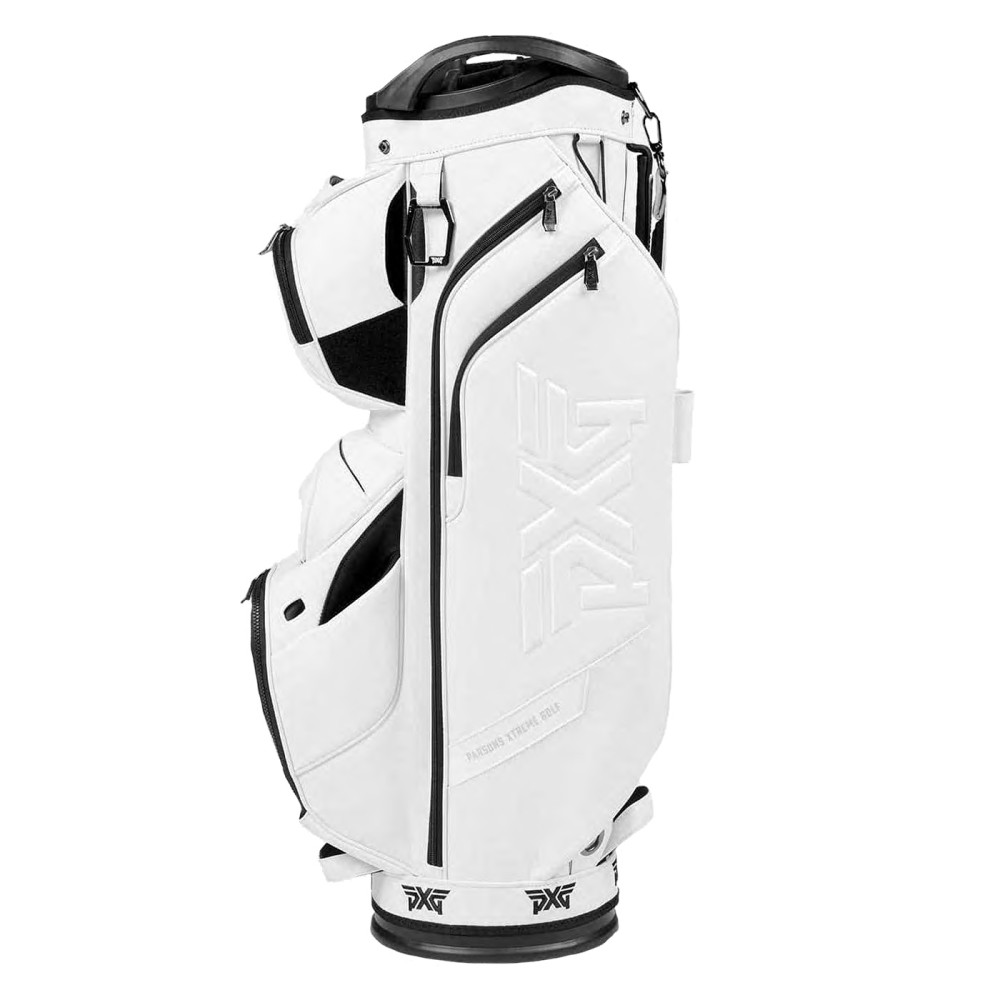 Sac de golf chariot de luxe B2 white P22-T0100_2