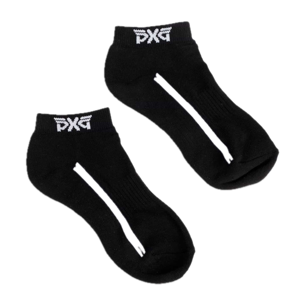 Women's Jacquard Ankle Socks black P22-O2002_1
