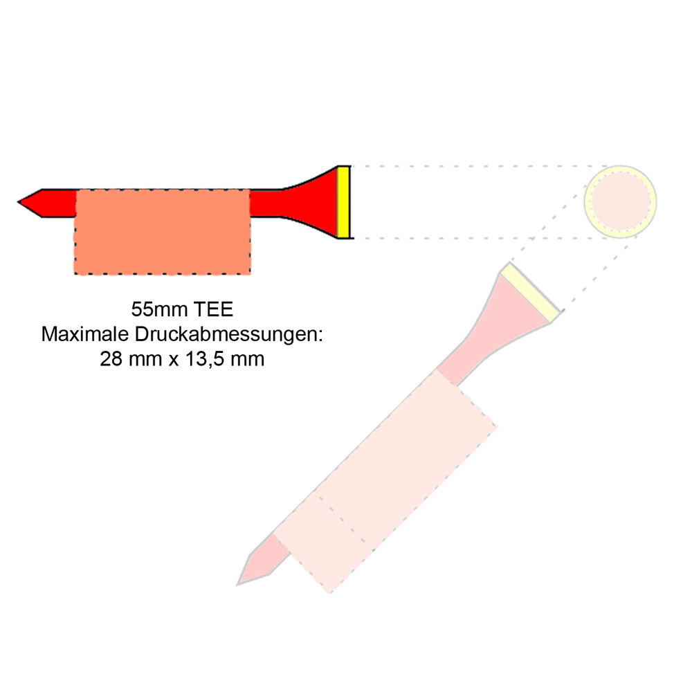 55mm Holztee 1-farbig Stihl 1'000 Stk. neon pink L1-FA3800_19