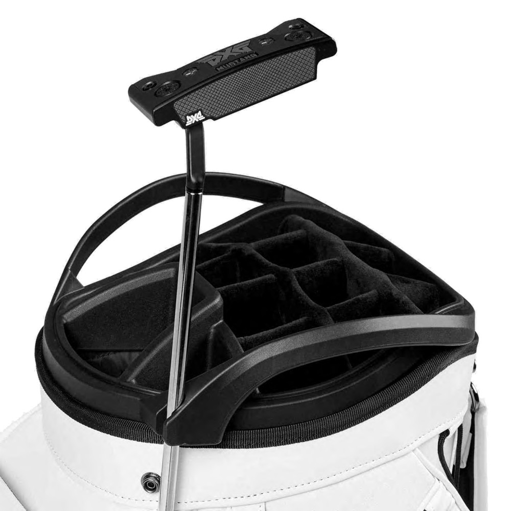 Sac de golf chariot de luxe B2 white P22-T0100_2