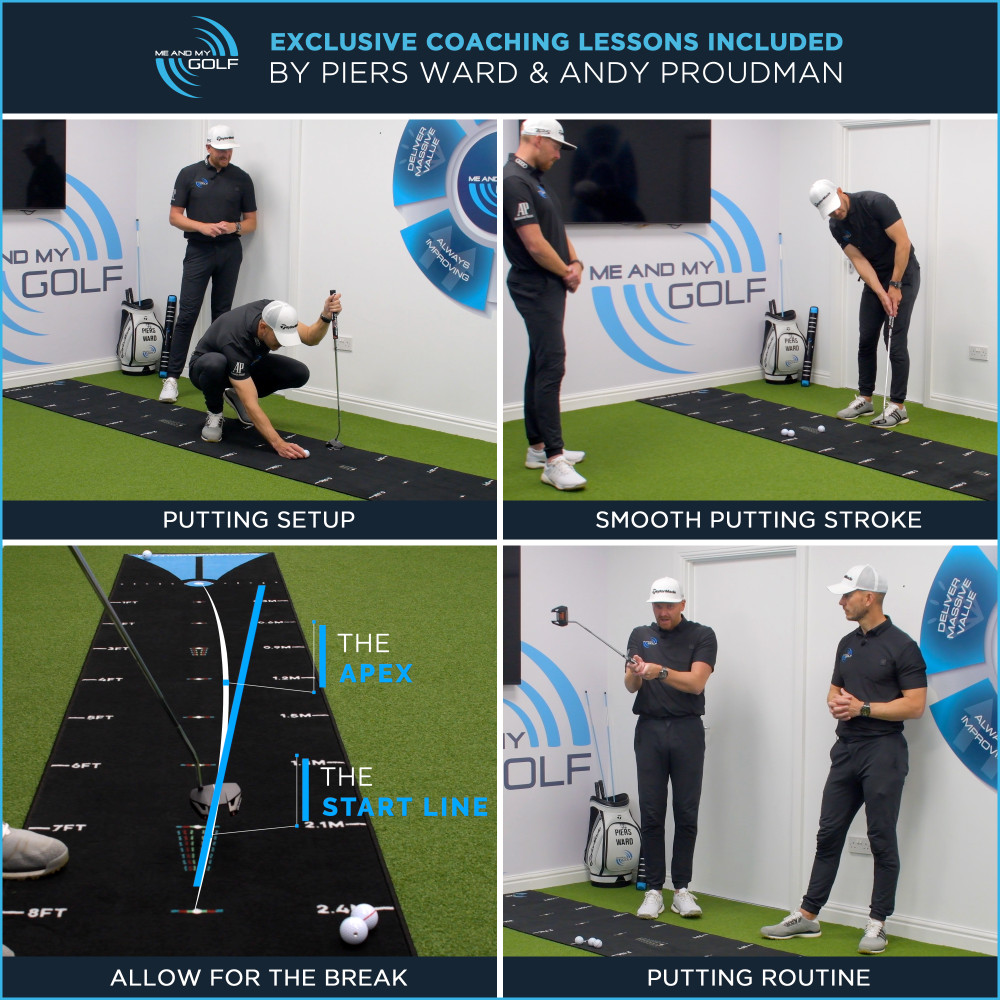 Breaking Ball Putting Mat (11 ft)  42-A0200