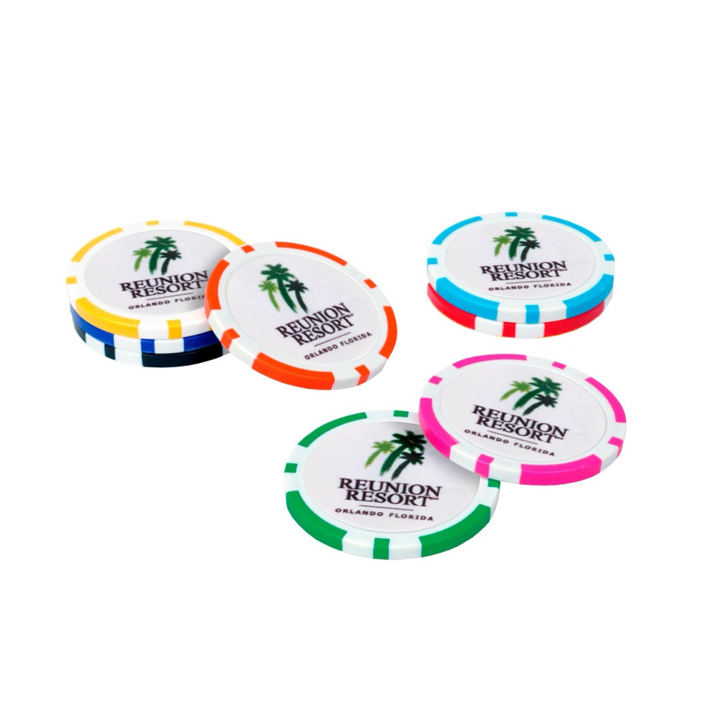 40mm Monaco Poker Chip 2 faces assorted L1-CB7331_1