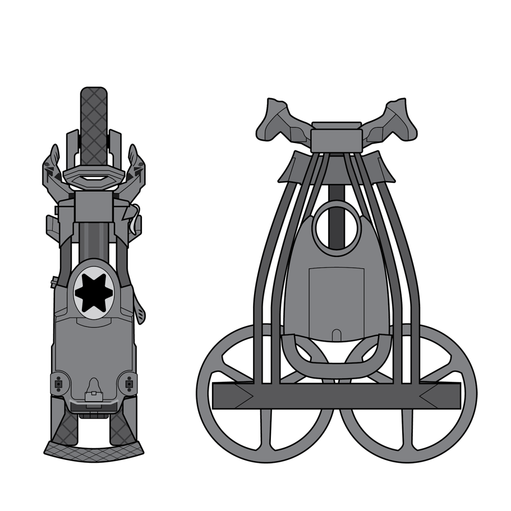 Nitron Slim Fold graphite-white 11-C0006_6