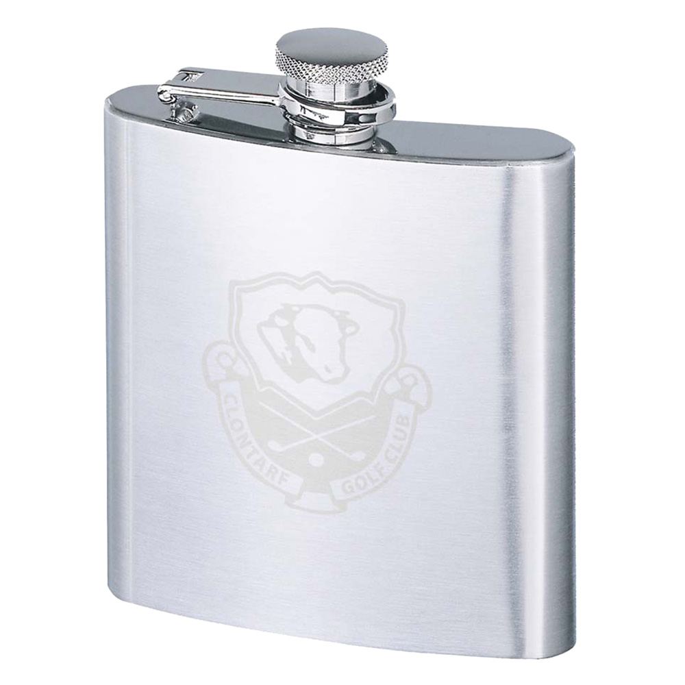 Vision Silver Hip Flask  L1-MB7300