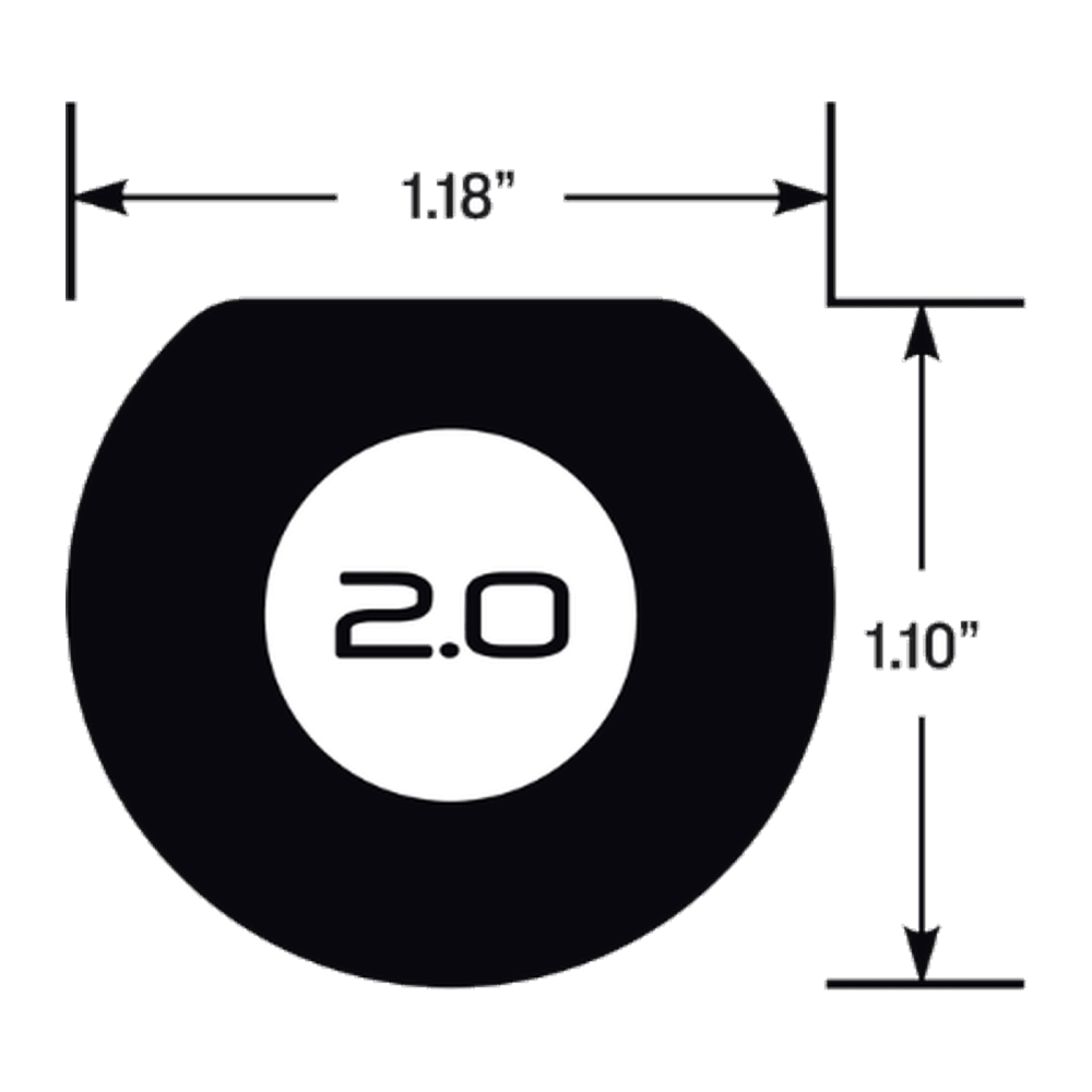 Zenergy XL Plus 2.0 78g white-black SS51-A2360_2