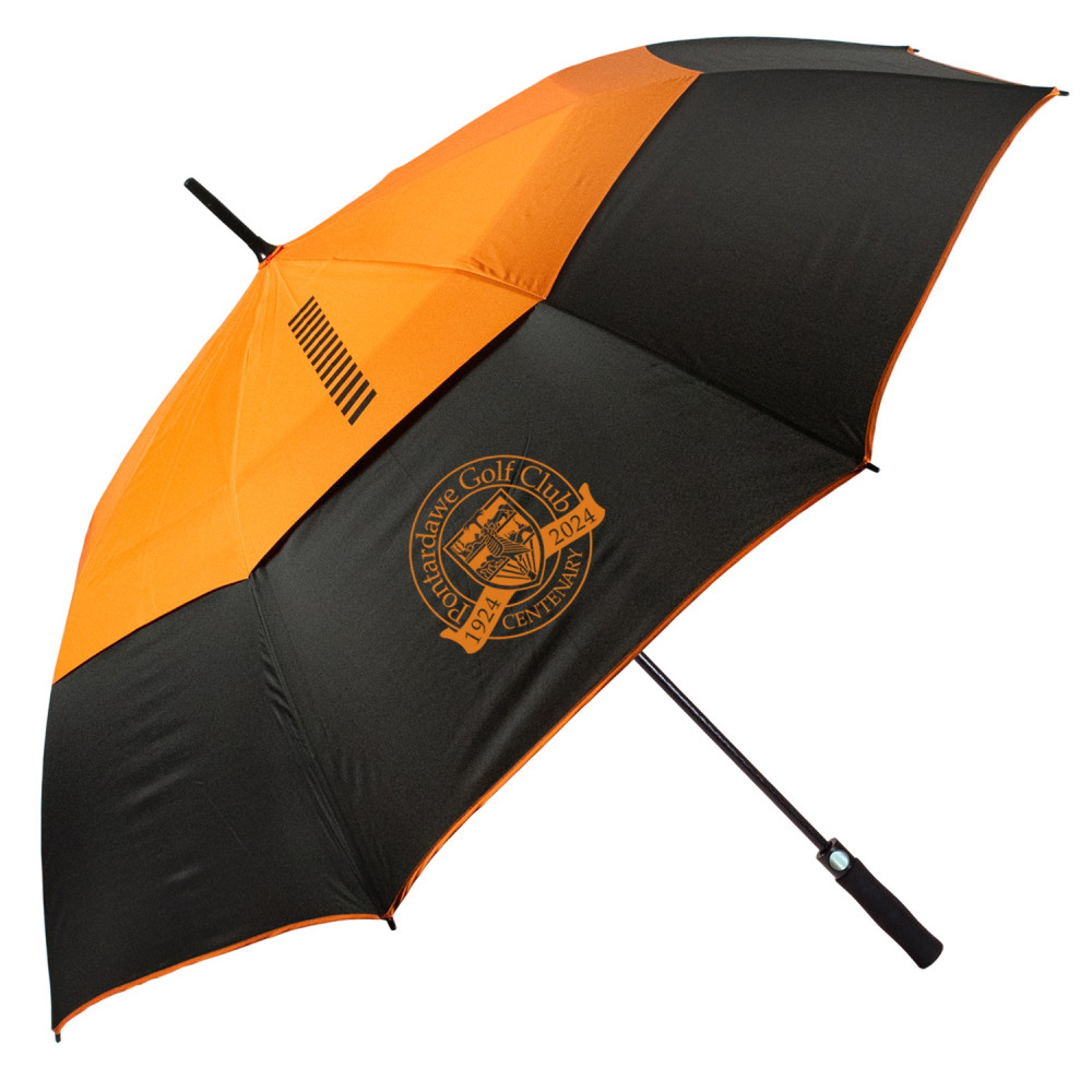 TourDry Umbrella Logo 2 Panels black-orange L1-UU7030_4