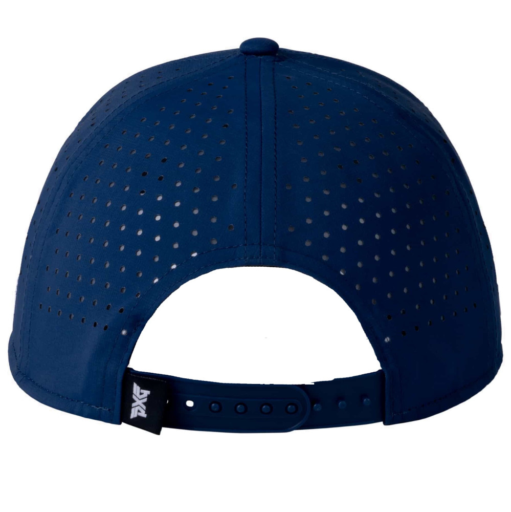 Men's Dog Tag Snapback Cap one size navy-white Logo P22-A1001_3
