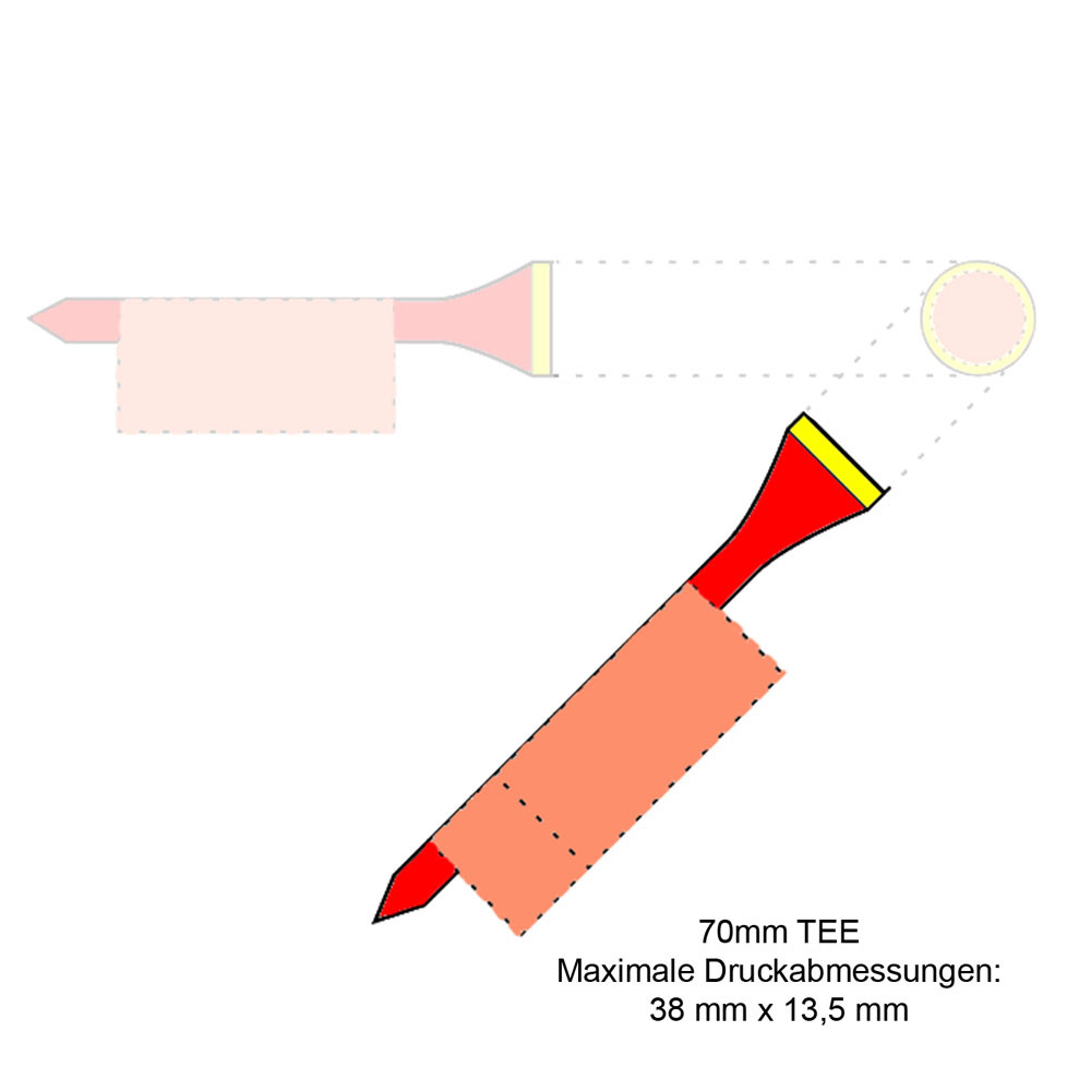 70mm en bois Tee Shank 1 col print gold L1-FA3811_5