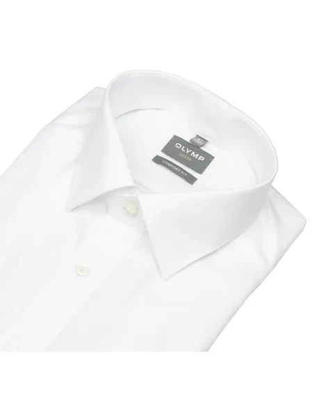 Olymp Luxor Comfort Fit manches longues weiss L1-TA0010_1