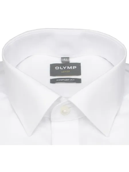 Olymp Luxor Comfort Fit manches longues weiss L1-TA0010_1