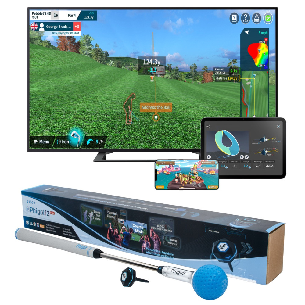 2 Flex HOME &amp; MOBILE GOLF SIMULATOR  Q17-A2690