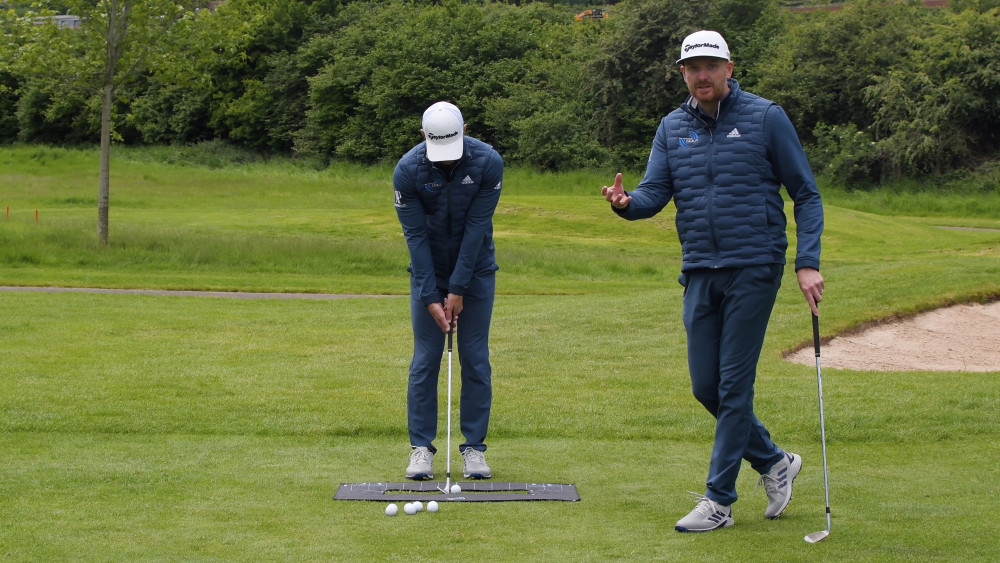 Ball Striker Alignment Towel  42-A0101