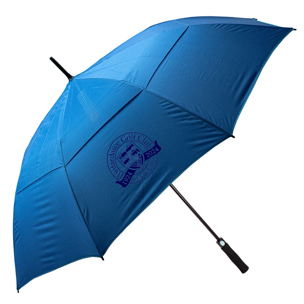 Logo TourDry Umbrella 4 panneaux blue L1-UU7031_5